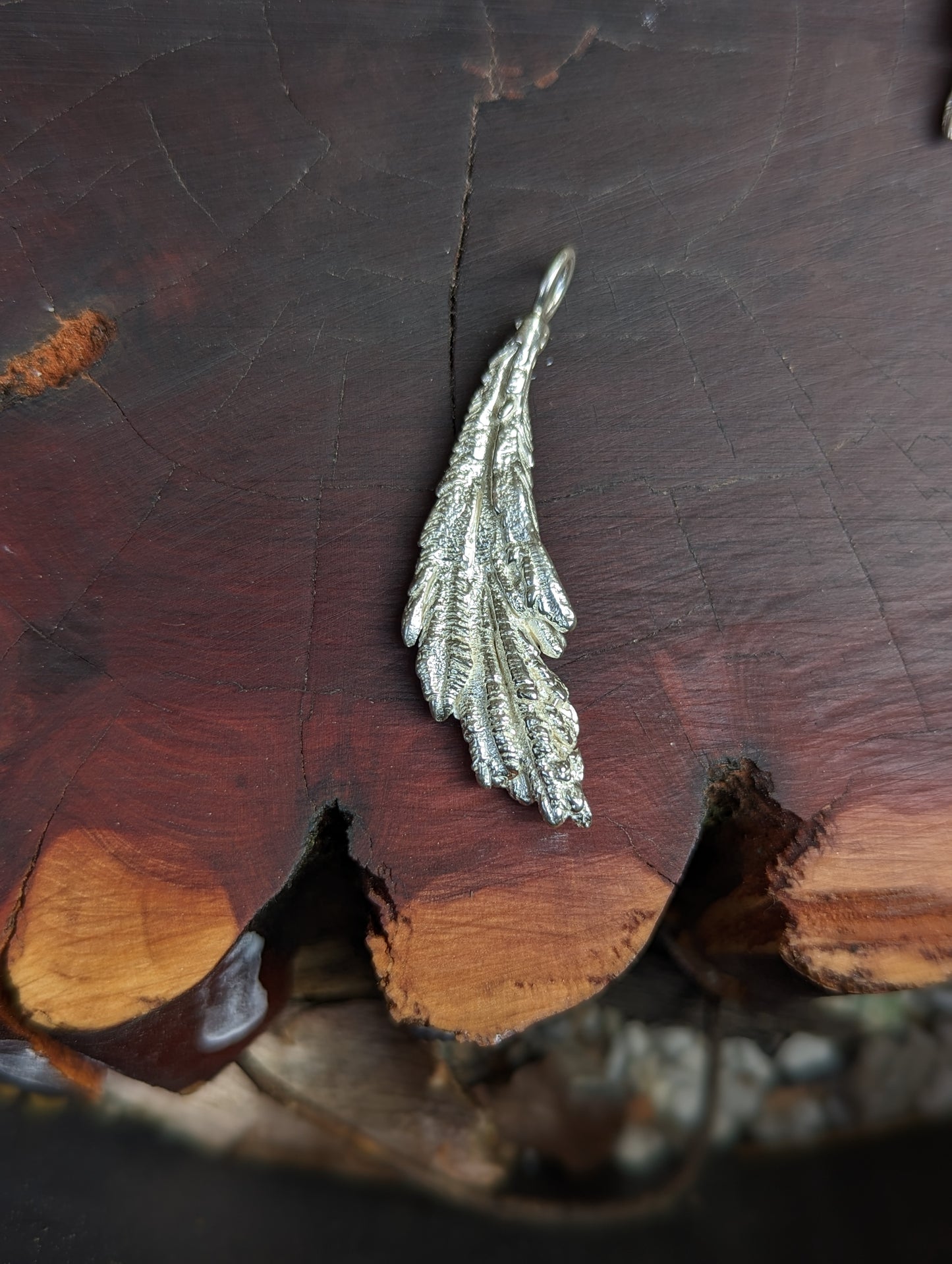 Silver "Feathers"