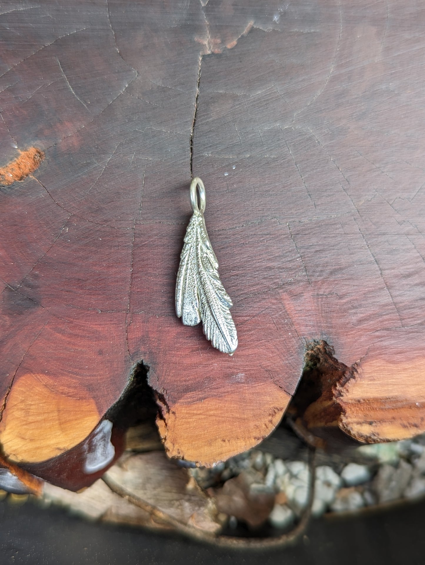 Silver "Feathers"