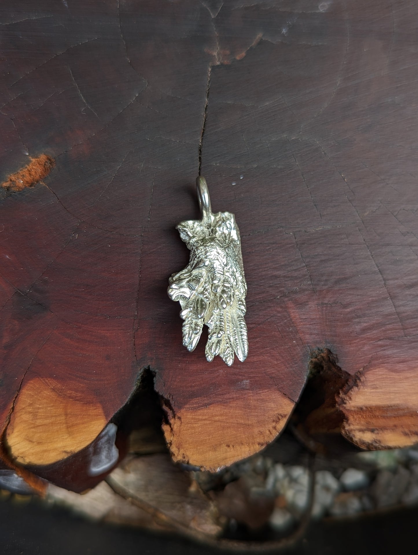 Silver "Feathers"