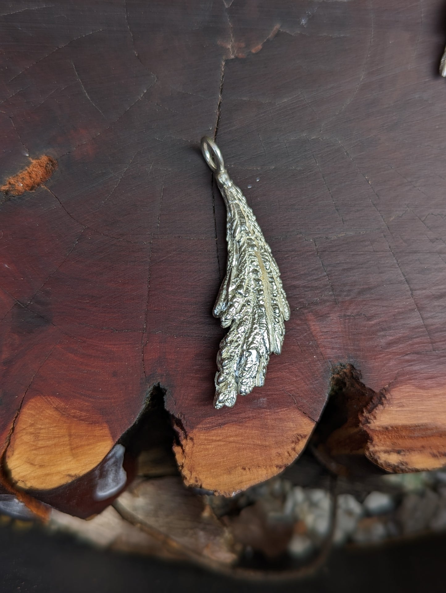 Silver "Feathers"
