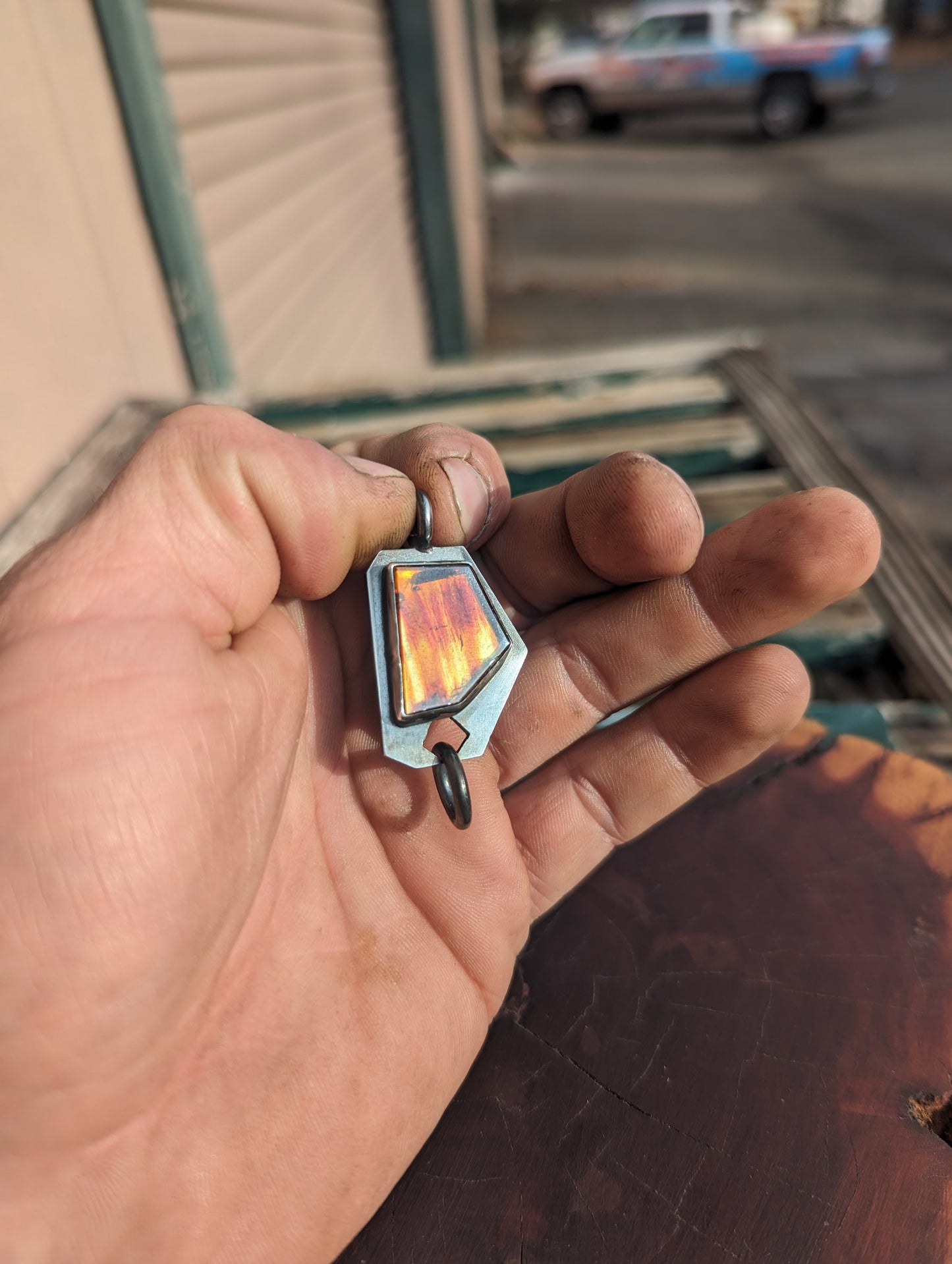 Sphalerite Dog Tag