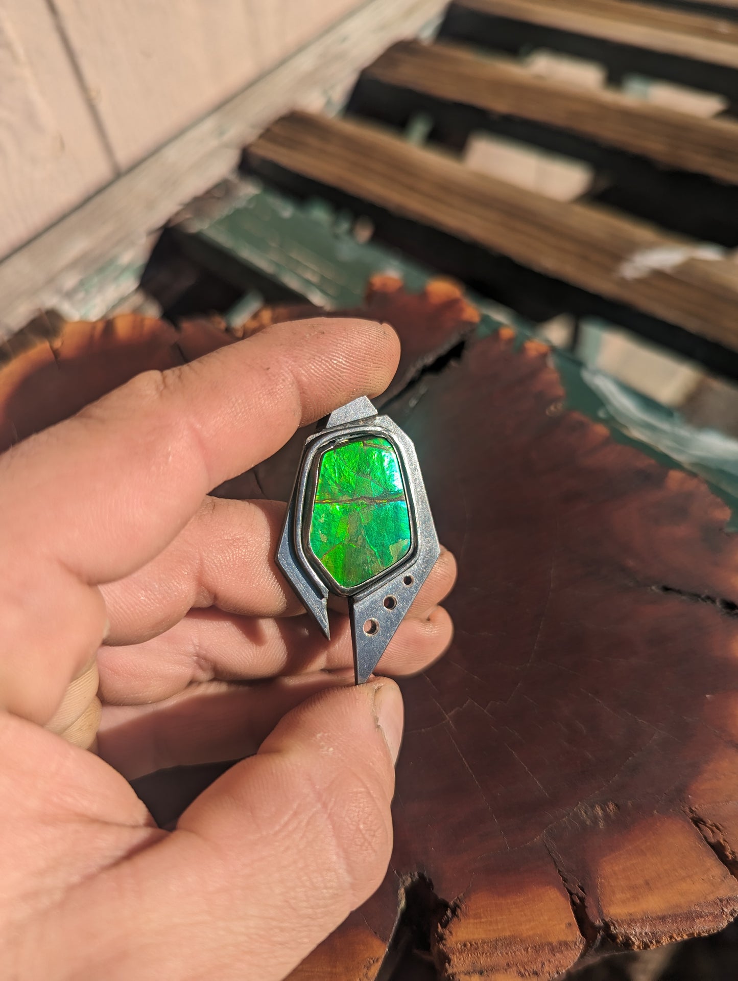 Ammolite tag