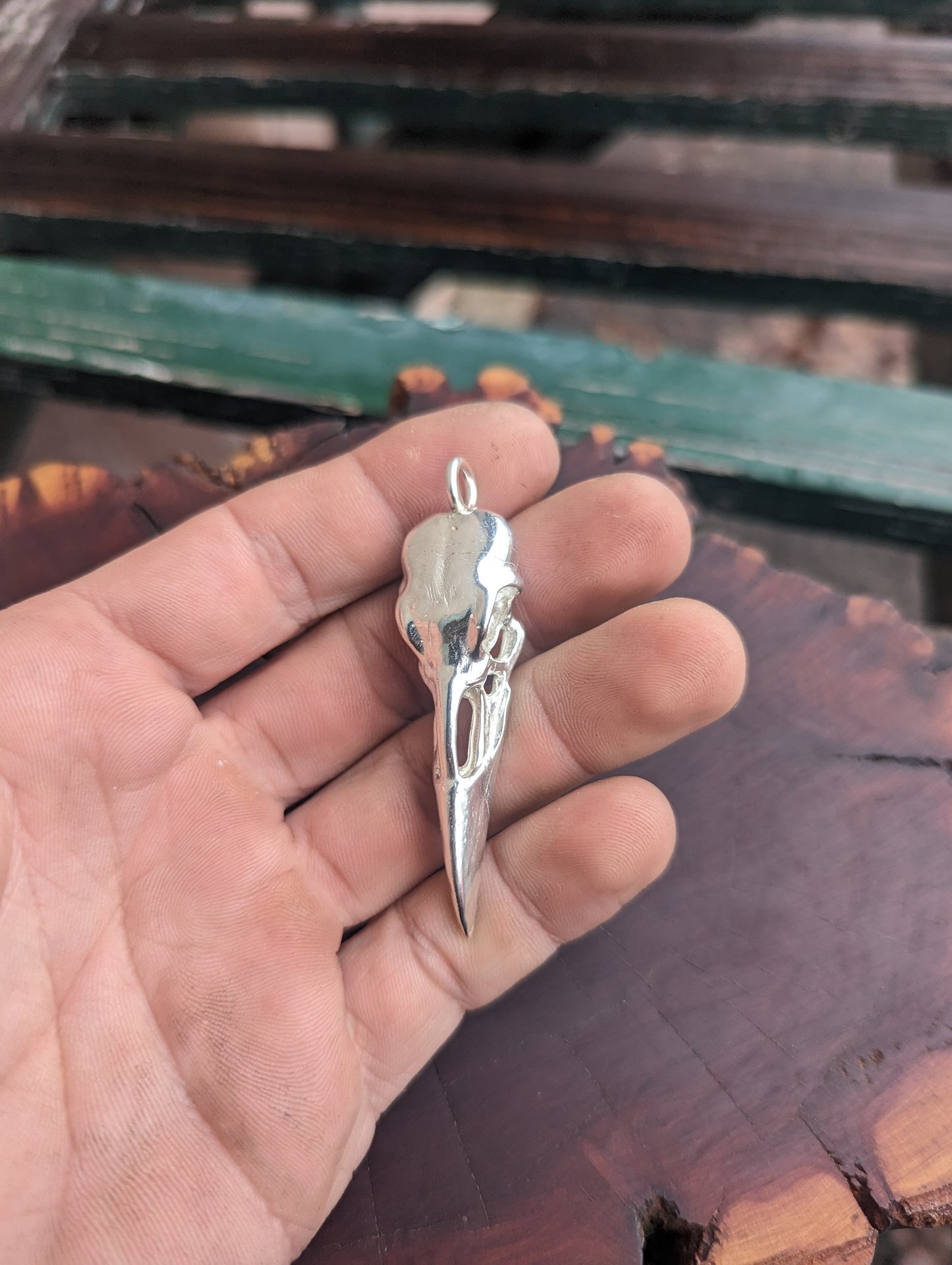 Raven Skull Casting